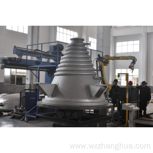 Large Capacity Stainless Steel Vertical Tapered Nauta Dryer